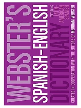 WEBSTERS SPANISH ENGLISH DICTIONARY EDUCATIONAL POCKET SIZE SCHOOL HOME WORK